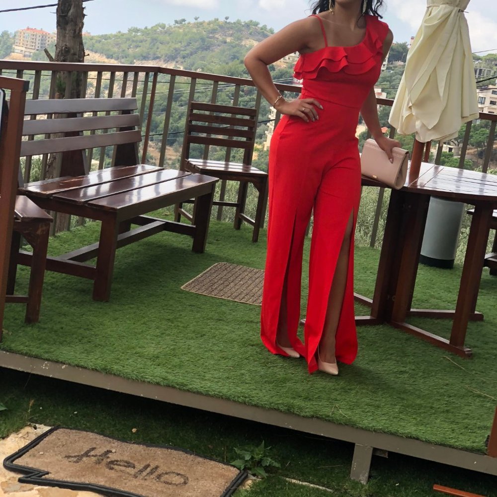 Jumpsuit with Ruffles